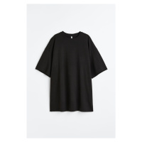 H & M - Oversized tričko - černá