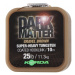 Korda návazcová šňůrka dark matter tungsten coated braid gravel brown 10 m-průměr 25 lb / nosnos