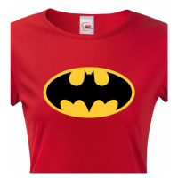 Dámské tričko s potiskem Batman - oblíbené komiksové triko