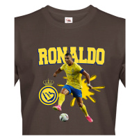 Pánské tričko s potiskem  Cristiano Ronaldo - Al Nassr -  pánské tričko pro milovníky fotbalu