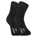 10PACK ponožky Styx kotníkové bambusové černé (10HBK960) L
