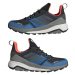 Pánská nízká turistická obuv ADIDAS Terrex Trailmaker GTX core black grey six blue rush