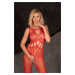 Erotický overal - BODYSTOCKING Amahil Red