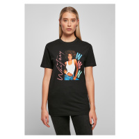 Dámské tričko Whitney Houston WWW černé
