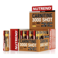 Nutrend Carnitine 3000 Shot 20 x 60 ml - pomeranč