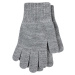 Voxx Vivaro Dámské pletené rukavice BM000000619000101398 šedá/stříbná UNI