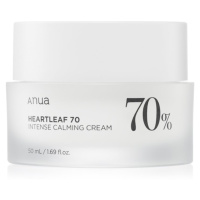 Anua Heartleaf 70% Intense Calming Cream intenzivní zklidňující a ochranný krém pro všechny typy