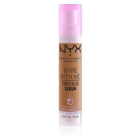 NYX Professional Makeup Bare With Me Concealer Serum hydratační korektor 2 v 1 odstín 09 Deep Go
