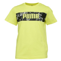 Puma ACTIVE SPORTS TEE Chlapecké triko, žlutá, velikost