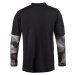 Fresh Trash Men´s Escape Merino Long Sleeve tee black/camo