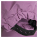 COLOR KIDS-Coverall W. Contrast, argyle purple Fialová