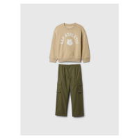 GAP Baby set mikiny a cargo kalhot - Kluci