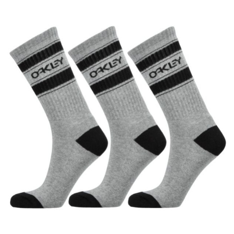 Oakley B1B ICON SOCKS (3 PCS) Ponožky, černá, velikost