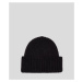 Čepice karl lagerfeld k/essential beanie black