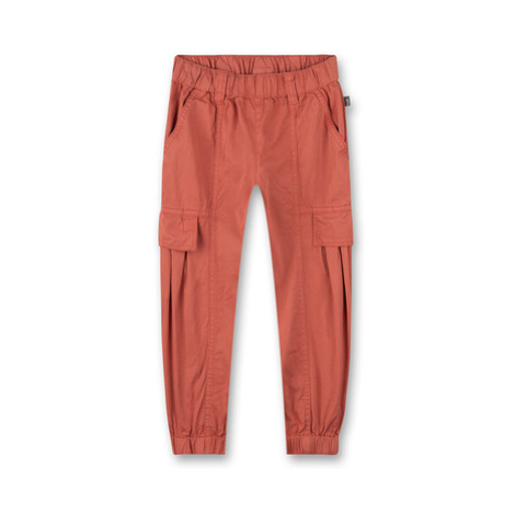 Sanetta Pure Pants ÄŤervenĂˇ Sanetta Kidswear
