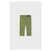 Kojenecké kalhoty Mayoral zelená barva, hladké