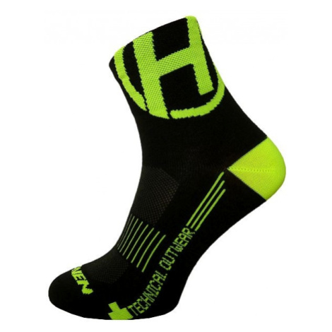Ponožky HAVEN LITE SILVER NEO 2páry černo/žluté