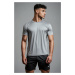 Hyperflow Pro Fitness Trička - Šedá
