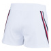 Tommy Hilfiger DOUBLE PIQUE REGULAR SHORT Dámské sportovní šortky, bílá, velikost