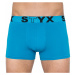 Pánské boxerky Styx sportovní guma světle modré (G969)