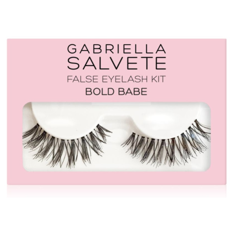 Gabriella Salvete False Eyelash Kit Bold Babe umělé řasy s lepidlem 1 ks
