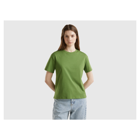 Benetton, Short Sleeve 100% Cotton T-shirt United Colors of Benetton