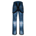 Kilpi JEANSO-M Pánské lyžařské softshellové kalhoty NM0034KI Modrá