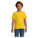 SOĽS Regent Kids Dětské triko s krátkým rukávem SL11970 Gold