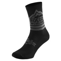 ROCDAY Cyklistické ponožky klasické - TRAIL - šedá/černá