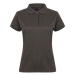 Henbury Dámské funkční polo tričko H476 Heather Charcoal