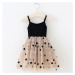 Letní šaty s hvězdičkami na sukni