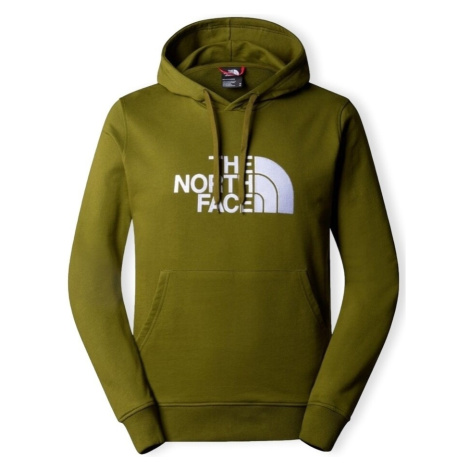 The North Face Sweatshirt Hooded Light Drew Peak - Forest Olive Zelená