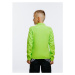 4F JUNIOR-FLEECE UNDERWEAR-JAW23UFLEM019-41N-GREEN NEON Zelená