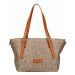 David Jones kabelka KNITTED SHOPPER zrzavá 6526