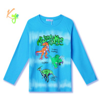 Chlapecké tričko KUGO HC9306, tyrkysová Barva: Tyrkysová