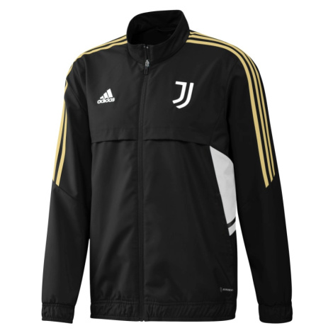 Juventus Turín pánská fotbalová bunda Condivo Presentation black Adidas
