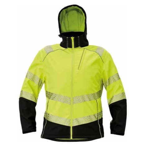 Knoxfield Knoxfield Profi Pánská softshellová HI-VIS bunda 03010543 žlutá