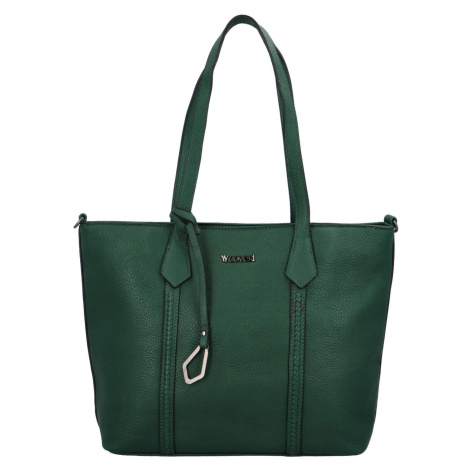 Elegantní dámská koženková kabelka Socorro ,  zelená Coveri