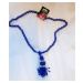 SARLINI náhrdelník s korálky Barva: Modrá