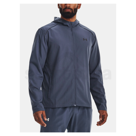 Bunda Under Armour UA STORM RUN HOODED JACKET-GRY