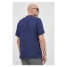 Plátěná košile Tommy Hilfiger tmavomodrá barva, regular, se stojáčkem