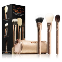 Sigma Beauty Brush Set Bloom + Glow sada štětců s pouzdrem