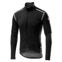 CASTELLI Cyklistická zateplená bunda - PERFETTO ROS CONVERT - černá