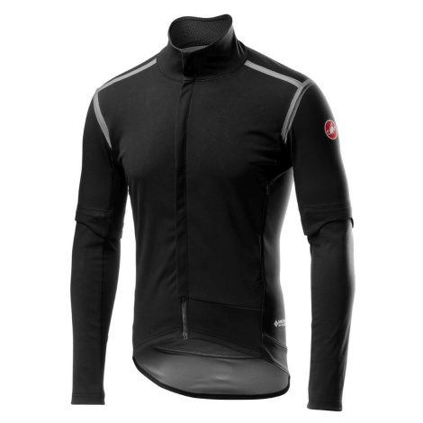 CASTELLI Cyklistická zateplená bunda - PERFETTO ROS CONVERT - černá