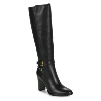 Lauren Ralph Lauren MANCHESTER-BOOTS-TALL BOOT Černá