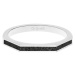 Gravelli Ocelový prsten s betonem Three Side ocelová/antracitová GJRWSSA123