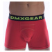 DMXGEAR pánské luxusní červené boxerky Anatomically Fit Boxer