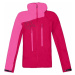 Rock Experience Mt Watkins 2.0 Hoodie Woman Jacket Cherries Jubilee/Super Pink Outdorová bunda