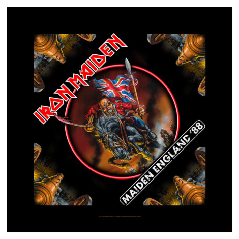 Iron Maiden šátek, Maiden England 55 x 55cm RockOff