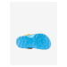 Modré klučičí vzorované pantofle Coqui Little Frog